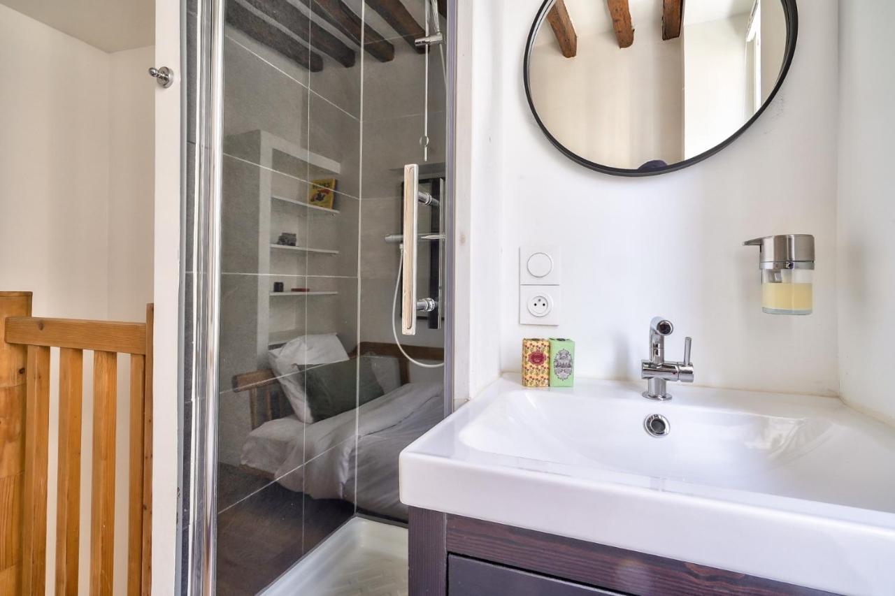 Cute And New Studio Duplex In The Heart Of Paris Luaran gambar